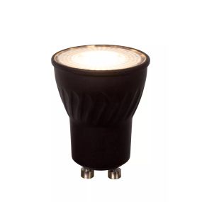 Lucide LED-Strahler - Ø 3,5 x 4,6 cm - GU10 (mini) - 3,8W dimmbar - 2700K - schwarz