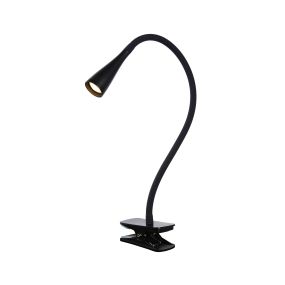 Lucide Zozy - Klemmleuchte - 19 x 8 x 17 cm - 3W dimmbare LED inkl - schwarz
