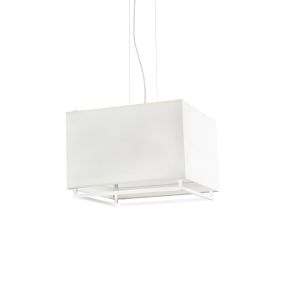 Faro Vesper - Hängeleuchte - 40 x 40 x 28 cm - beige und weiß