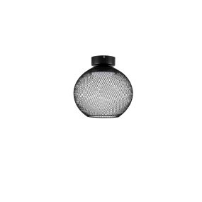 Nova Luce Kinetic - Deckenleuchte - Ø 30 x 30 cm - 12W LED inkl. - matt schwarz