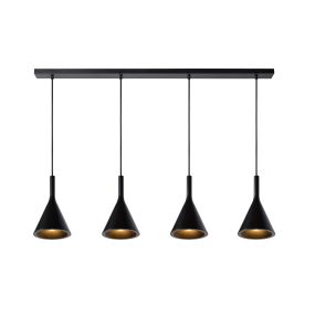 Lucide Gipsy - Hängeleuchte - 120 x 17 x 159 cm - schwarz