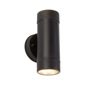 Searchlight Oakham - Außenwandleuchte - 8 x 16 cm - IP44 - schwarz