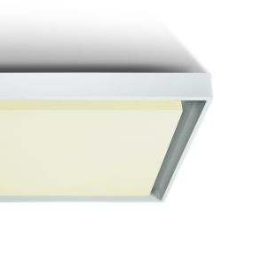 ONE Light Outdoor Project - Außen-Deckenleuchte - 34 x 34 x 5 cm - 30W LED inkl. - IP54 - weiß