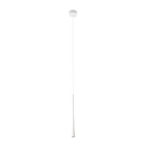 Faro Diana 400 – hängelampe – Ø 3,2 x 40 cm – 6W LED inkl. - mattweiß