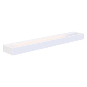Maxlight Flink - Wandleuchte - 60 x 10 x 4 cm - 18W LED inkl - IP44 - weiß