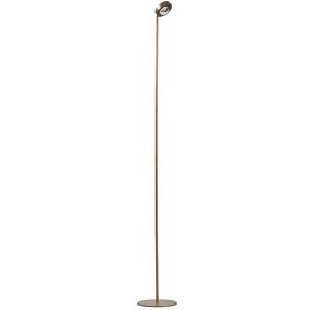 ETH Jake Round - stehleuchte - Ø 20 x 154 cm - 3-stufig dimmbar - 9W LED inkl. - braun