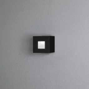 Konstsmide Chieri Small - außenwandleuchte - 8 x 5 x 8 cm - 1,5W LED inkl. - IP54 - schwarz