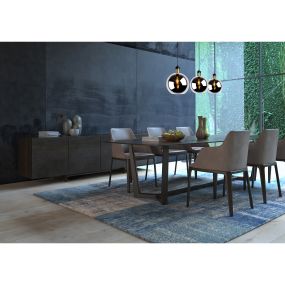 Lucide Julius - Pendelleuchte - 105 x 28 x 165 cm - rauchgrau
