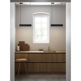 Design for the People Beau 50 - Hängeleuchte - 50 x 308,5 cm - 8W LED inkl. - schwarz