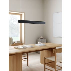 Design for the People Beau 100 - Hängeleuchte - 100 x 308,5 cm - 15W LED inkl. - schwarz