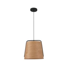 Faro Stood - Hängeleuchte - Ø 50 x 52 cm - schwarz und braun