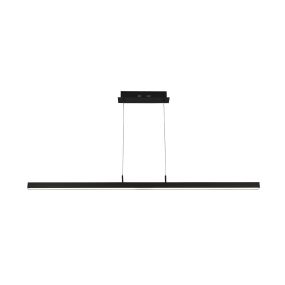 Searchlight Tribeca - Pendelleuchte - 118,5 x 8 x 123 cm - 16,5W LED inkl - matt schwarz und weiß