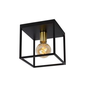 Lucide Ruben - Deckenleuchte - 22 x 22 x 22 cm - schwarz