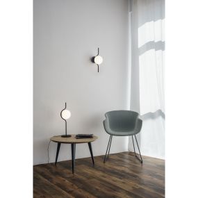 Faro Le Vita - Wandleuchte - 14 x 19 x 40 cm - 6W LED inkl. - mattschwarz