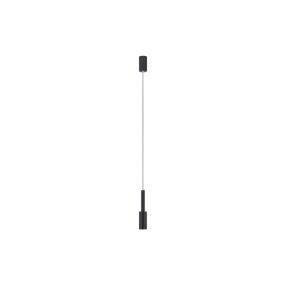 Nova Luce Joy - hängeleuchte - Ø 4 x 200 cm - 7W LED inkl. - sand schwarz