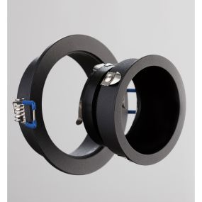 Nova Luce Take - Einbaustrahler - Ø 92 mm, Ø 76 mm Einbaugröße - sandschwarz