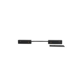 Nova Luce Ultra Slim - Steckverbinder elektrisch und mechanisch für magnetische Aufputzprofile - schwarz