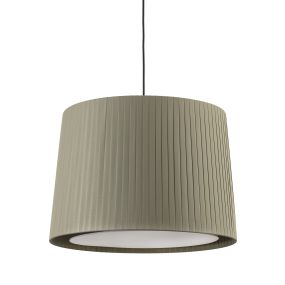Faro Samba - Hängeleuchte - Ø 40 x 30 cm - schwarz und grün