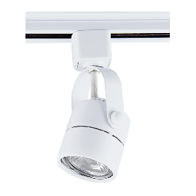 Elmark Stromschienenzubehör - Stromschienenstrahler GU10 - Ø 5,7 x 14,7 cm - IP40 - weiß
