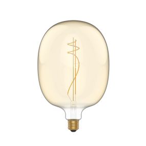 Daylight Italia LED-Lampe Ellipse - Ø 17 x 26,4 cm - E27 - 8,5W dimmbar - 2200K - amber