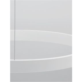 Nova Luce Elowen - Hängeleuchte - Ø 60 x 150 cm - 60W dimmbare LED inkl. - weiß