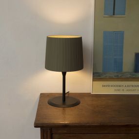 Faro Samba - Tischleuchte - Ø 25 x 49,5 cm - grün und schwarz