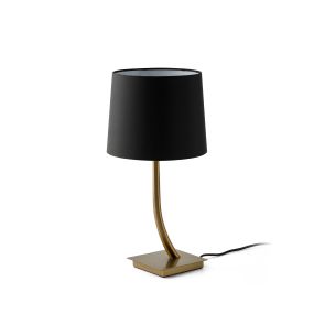 Faro Rem - Tischleuchte - Ø 25 x 57 cm - Bronze und Schwarz