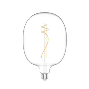 Creative Cables LED-Lampe Ellipse - Ø 17 x 26,4 cm - E27 - 10W dimmbar - 2700K - transparent