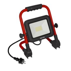 Century Italia Rework - HandSearchlight - 18 x 28 x 29,2 cm - 150W LED inkl - IP65 - schwarz und rot