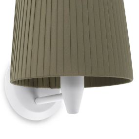 Faro Samba - Wandleuchte - 21,5 x 19 x 17,3 cm - grün und weiß
