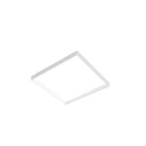 Century Italia P-Quadro Advance - Deckenleuchte - 59,5 x 59,5 x 1 cm - 40W LED inkl. - IP40 - weiß