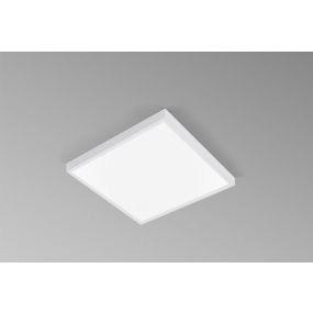 Century Italia P-Quadro Advance - Deckenleuchte - 59,5 x 59,5 x 1 cm - 40W LED inkl. - IP40 - weiß