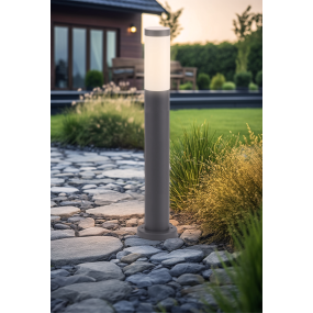 Century Italia Bamboo - Gartenpfosten - Ø7,6 x 80 cm - IP54 - anthrazit