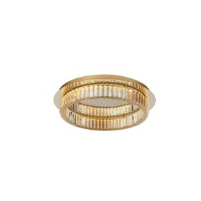 Nova Luce Aurelia - deckenleuchte - Ø 50 x 12 cm - 29W dimmbare LED inkl. - gold