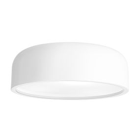 Nova Luce Perleto - Deckenleuchte - Ø 48 x 15 cm - weiß