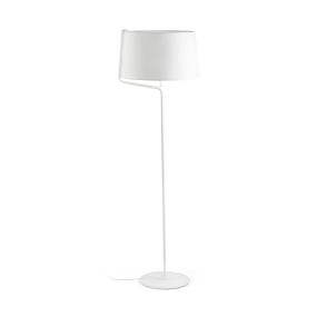 Faro Berni - Stehleuchte - 151 cm - matt weiß