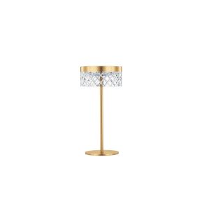 Nova Luce Bion - Tischleuchte - Ø 14,8 x 30 cm- 6W LED inkl. - messing gold