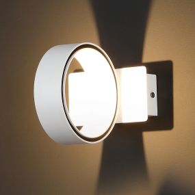 Maxlight Tokyo - Wandleuchte - 12 x 16 x 7 cm - 4.5W LED inkl. - weiß