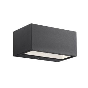 Nordlux Nene - Außenwandleuchte - 14 x 6,4 cm - 6W LED inkl. - IP54 - schwarz
