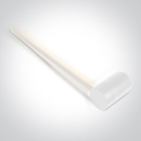 ONE Light Dekorativ - Wandleuchte - 60 x 7 x 11 cm - 12W LED inkl. - weiß