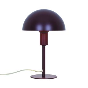 Nordlux Ellen Mini - Tischleuchte - Ø 16 x 25 cm - bordeaux