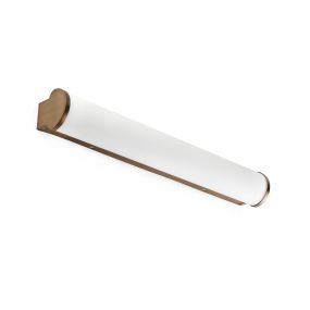 Faro Danubio - Wandleuchte - 57,5 x 8 x 9 cm - 18W LED inkl. - IP44 - Bronze