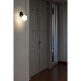 Faro Joy - Wandleuchte - 10 x 13,2 x 15,6 cm - 3W LED inkl. - mattschwarz
