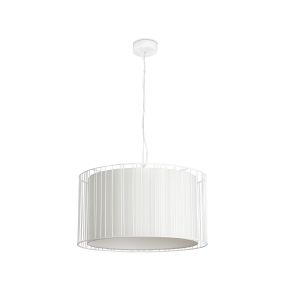 Faro Linda - Pendelleuchte - Ø 50 x 27 cm - matt weiß