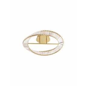 Nova Luce Aurelia - deckenleuchte - Ø 60 x 15 cm - 35W dimmbares LED inkl. - gold