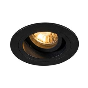 Zuma Line Chuck DL round Next - Einbaustrahler - Ø 92 mm, Ø 80 mm Einbaugröße - schwarz