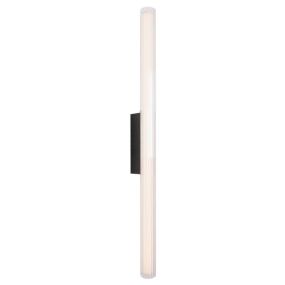 Maxlight Fayette - Wandanbauleuchte - 12 x 6 x 91 cm - 18W LED inkl. - IP44 - schwarz