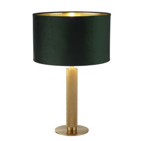 Searchlight London - Tischleuchte - Ø 40 x 63 cm - grün und gold