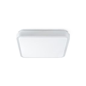 Faro Iris - Deckenleuchte - 29,5 x 29,5 x 7,5 cm - 20W LED inkl. - grau