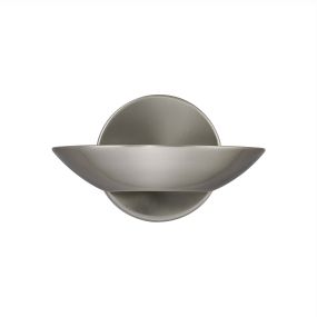 Searchlight Wall - Wandleuchte - 17 x 11 cm - 8W LED inkl - satiniert silber